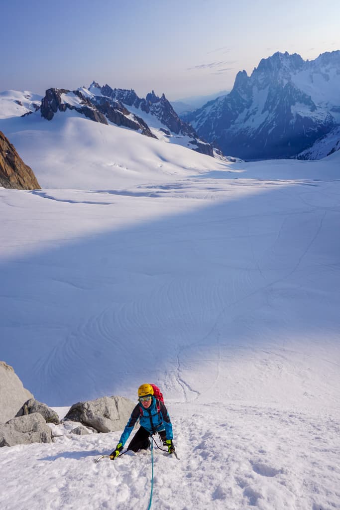 Ne Ridge Tour Ronde La parete Nord della Tour Ronde - Follow The Guide